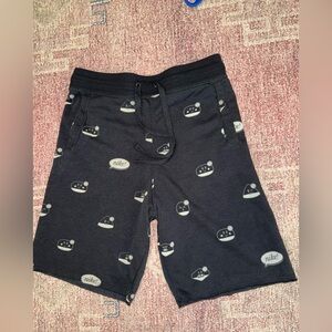 Nike drawstring sweat shorts emoji chat bubble French Terry size small men’s